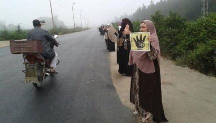 عفاريت دمنهور يتظاهرون رفضا للإنقلاب ودعما لصمود غزة