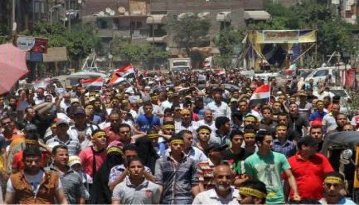 "غزة" تتصدر مسيرات الثوار في جمعة "الانقلاب يسحق الفقراء"