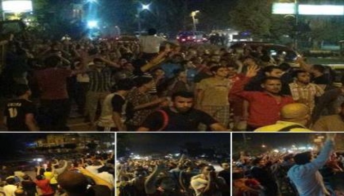 مسيرة شباب ضد الإنقلاب بشبين القناطر بالقليوبية