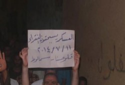 المنيا: مسيرة ليلية بقرية " قلوصنا" بمركز سمالوط ضد الانقلاب وتضامنا مع غزة (صور)