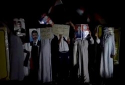 وقفة ليلية في بئرالعبد بأولى فعاليات أسبوع "العسكر يسحق الفقراء"