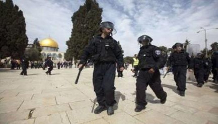 مواجهات عنيفة في باحات الأقصى صباح اليوم