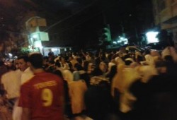 الغربية -بالصور:مسيرة في مدينة طنطا تصيب امن الانقلاب بالجنون والشباب يخرجون ألسنتهم للأمن