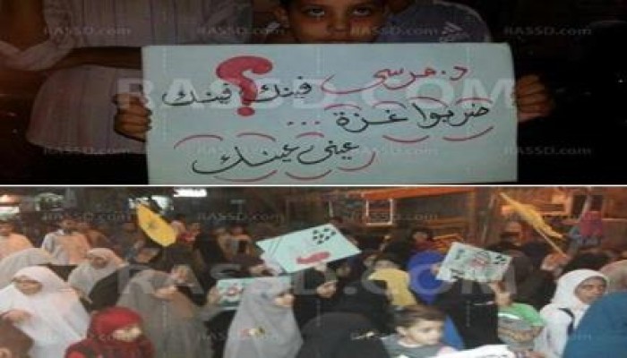 مسيرة ليلية مناهضة للانقلاب بـ‏الفيوم