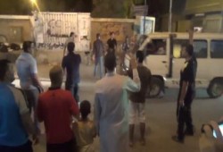 مسيرة ووقفة ليلية بالعريش رفضاً للانقلاب وتنديداً بالعدوان على غزة