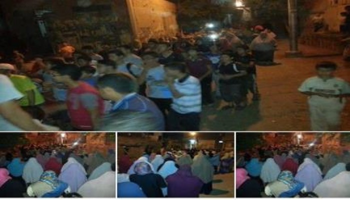 مسيرة لطلاب ضد الإنقلاب  بقرية الكاشف بمركز الزرقا بمحافظة دمياط