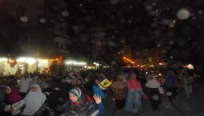 عدة مسيرات ليليه بالإسكندرية للتأكيد علي ضرورة العودة للمسار الديمقراطي