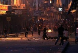 10 إصابات بالرصاص بمواجهات جنوب الضفة تضامنا مع غزة