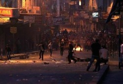 10 إصابات بالرصاص بمواجهات جنوب الضفة تضامنا مع غزة