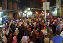 مسيرة مناهضة للانقلاب بالمعادي‬ للمطالبة بإنهاء حكم العسكر