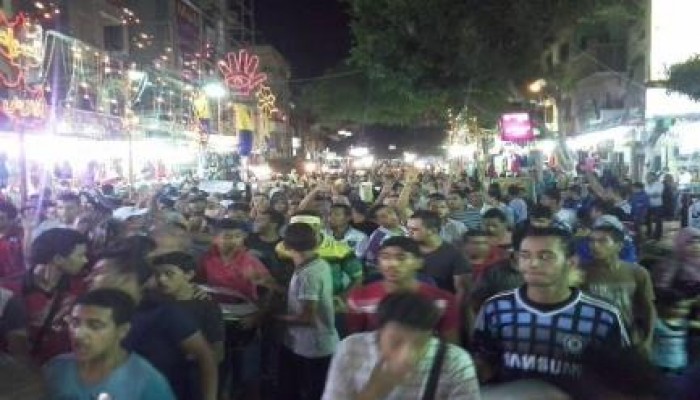 بالصور .. مسيرة ليلية حاشدة بالاسكندرية ضد الانقلاب وتضامنا مع غزة