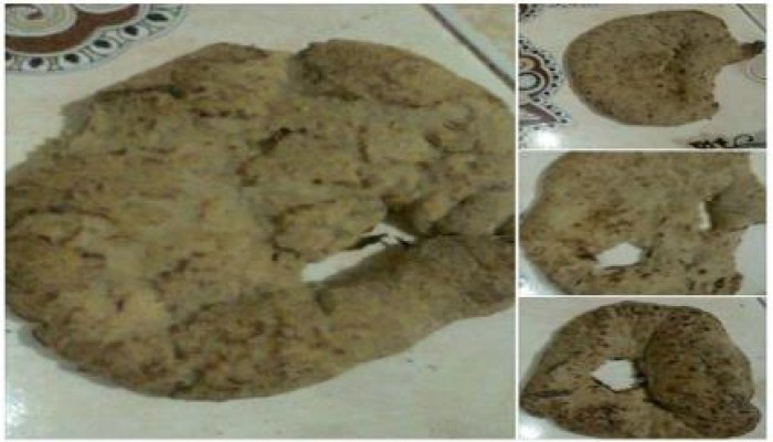 فضيحة بالصور .. شاهد رغيف العيش الانقلابي !