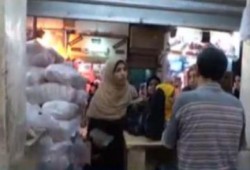 عدم وصول السلع التموينية لمحلات البقالة الى الان