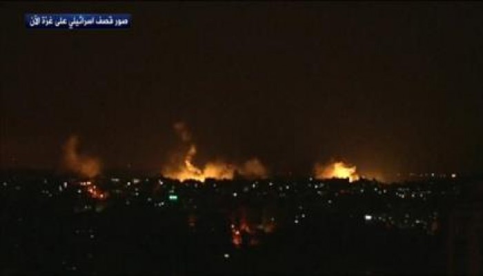قوات جيش الاحتلال تبدأ هجوما بريا على غزة