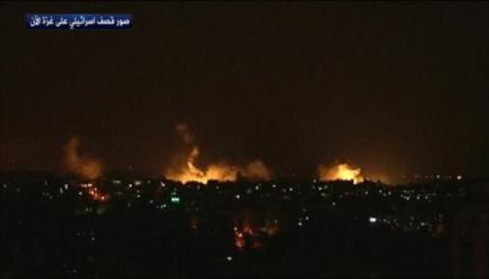 قوات جيش الاحتلال تبدأ هجوما بريا على غزة