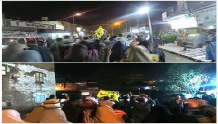 بالصور : مسيرة ليلية ضد الانقلاب العسكري بأسوان