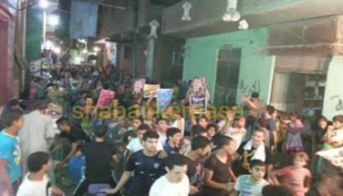 الثوار يهتفون: "من كرداسة الأبية.. تحية لكل الغزاوية"