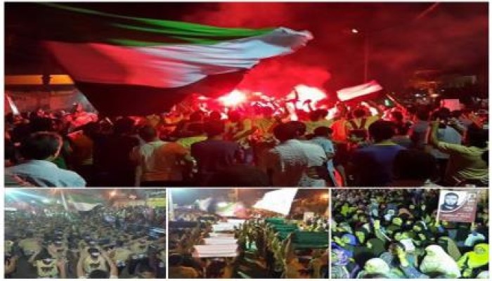 الجيزة - بالصور:في مشهد رهيب يوم من رابعة بناهايا تضامناً مع غزة و رفضاً للانقلاب العسكري