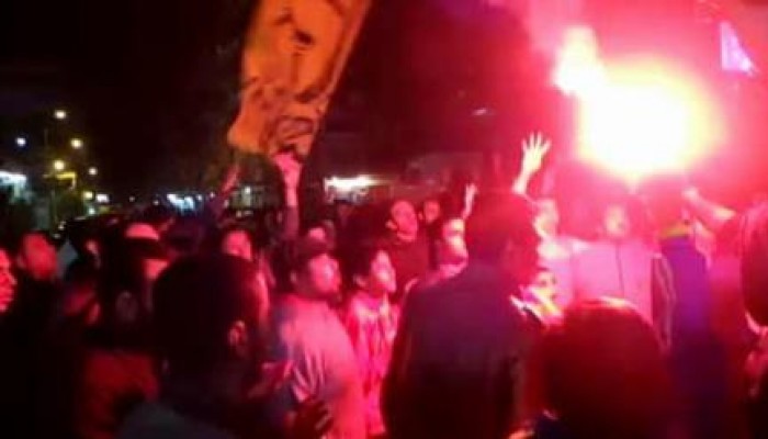 مسيرة ليلية ببورسعيد تهتف: "يا قسامي يا حبيب أضرب تل أبيب"