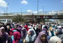 الاسكندرية .. ثوار الرمل يخرجون في مسيرة حاشدة ضد الانقلاب بالرمل