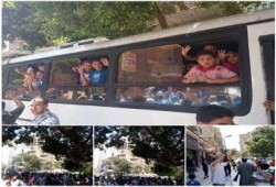 انطلاق مسيرة حدائق حلوان الرافضة للانقلاب ضمن جمعه لبيك يا غزة