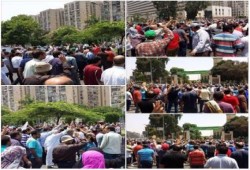 بالصور : ثوار مدينة نصر ينظمون وقفة حاشدة بشارع صلاح سالم رفضاً للانقلاب العسكري