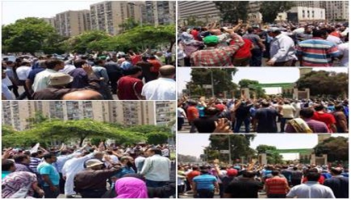 بالصور : ثوار مدينة نصر ينظمون وقفة حاشدة بشارع صلاح سالم رفضاً للانقلاب العسكري