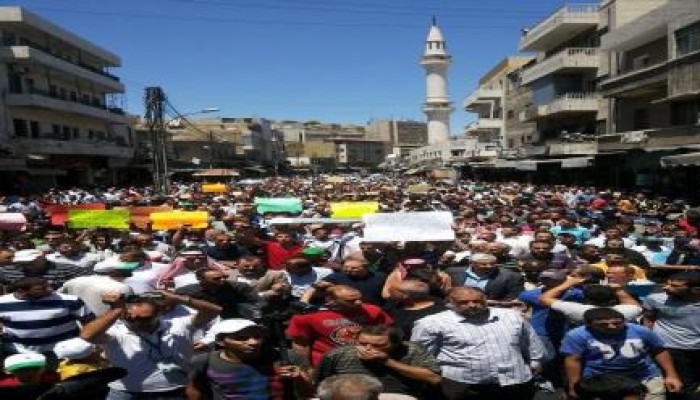 بال‏صور‬: مسيرة وسط العاصمة الأردنية تضامناً مع الشعب الفلسطيني ورفضاً للعدوان على غزة