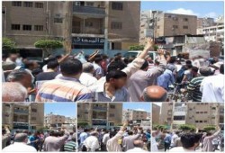 ثوار المنصورة ينتفضون بمسيرة حاشدة ضد الانقلاب  ضمن جمعة لبيك يا غزة