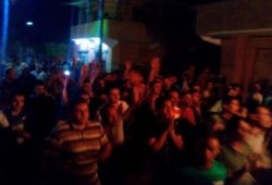 مسيرة حاشدة لاولتراس  ربعاوى بكفر الزيات فى جمعة لبيك يا غزة