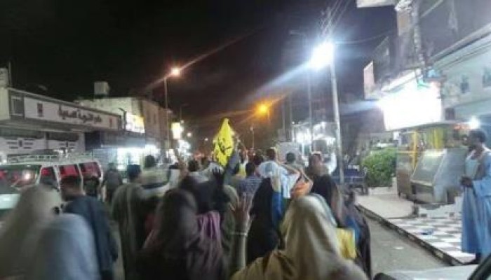 أسوان: مسيرة لثوار "كوم أمبو" ضمن فعاليات "لبيك غزة"