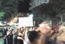 ثوار غرب الاسكندرية يتضامنون مع غزة في اسبوع "لبيك ياغزة"