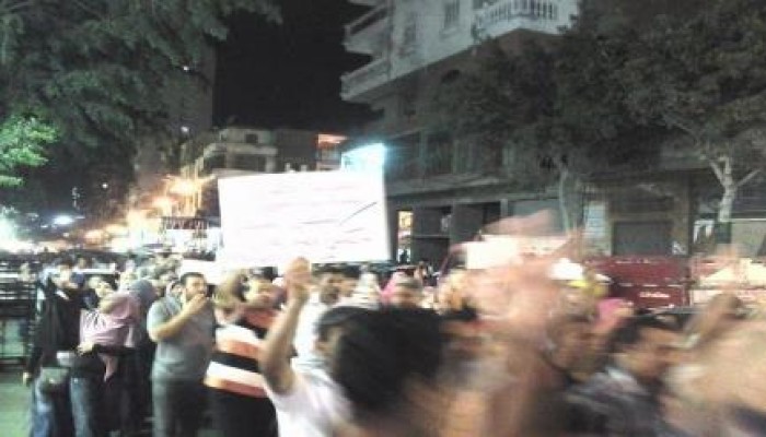 ثوار غرب الاسكندرية يتضامنون مع غزة في اسبوع "لبيك ياغزة"
