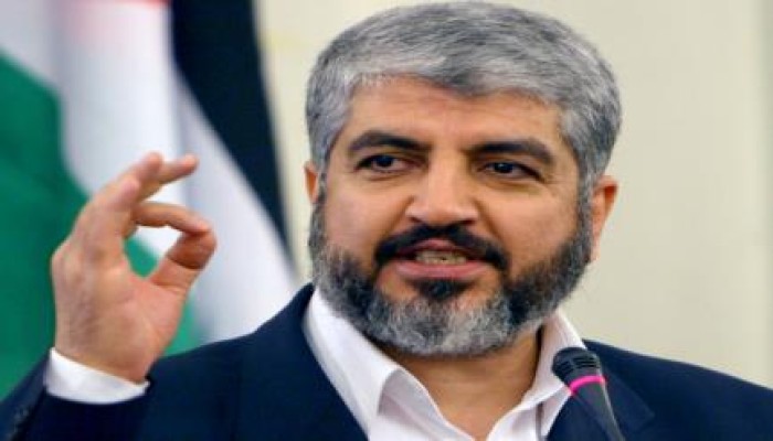 مشعل: يعلق وقف اطلاق النار على رفع الحصار عن غزة