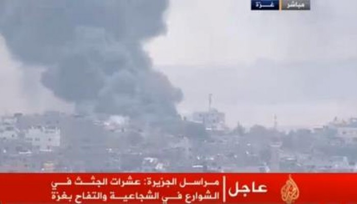 بث مباشر .. الصهاينة يرتكبون مجازر إبادة جماعية في غزة