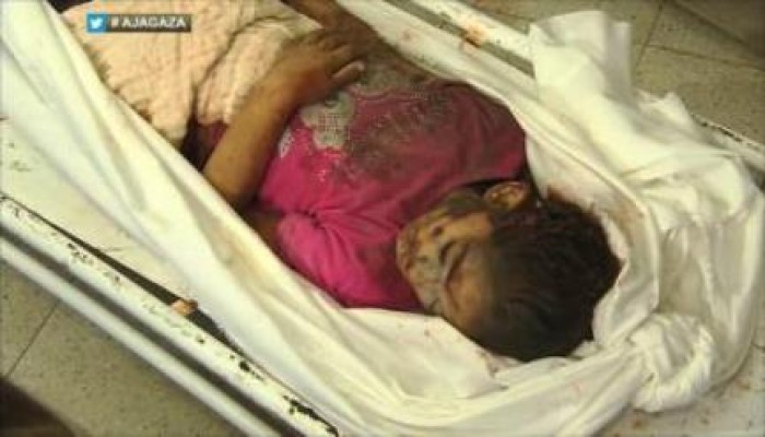 فيديو لمجزرة الشجاعية وتوقعات بسقوط مائة شهيد