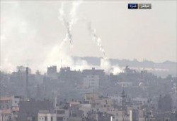 قنابل فسفورية على غزة و39 شهيدا منذ الفجر