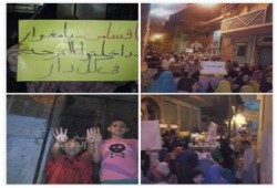 الجيزة: مسيرة ليلية حاشدة لثوار أوسيم ضد الانقلاب