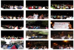 5 مسيرات ليليه بالاسكندرية للتنديد بالعدوان الاسرائيلي علي غزة