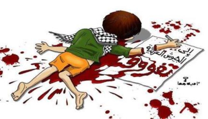 كاريكاتير جديد لأمية جحا يفضح الجيوش العربية