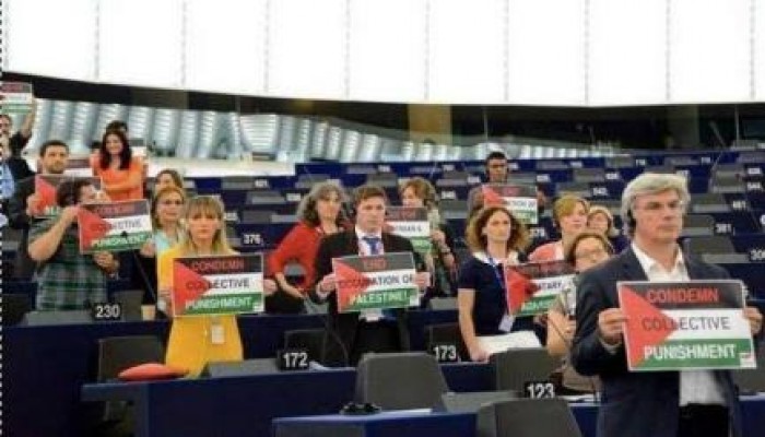 17 نائبًا باﻻتحاد الأوروبي يتضامنون مع غزة