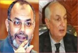 تظاهر العاملين بديوان محافظة كفر الشيخ رفضا لقرارات المحافظ