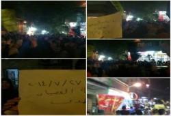 ثوار المعادي ينتفضون بمسيرة ليلية حاشدة رافضة للانقلاب العسكري