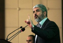 خالد مشعل: رفع الحصار أولا ثم وقف إطلاق النار