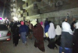 مسيرة بشارع "الترعة بالمنصورة" رفضاً لسوء الأوضاع المعيشية