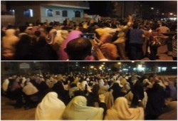 المنوفية تنتفض بمسيرة ليلية حاشدة رفضاً للانقلاب و دعماً لغزة