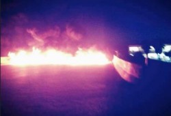 مجهولون يقطعون طريق الإسماعيلية الزقازيق الزراعى