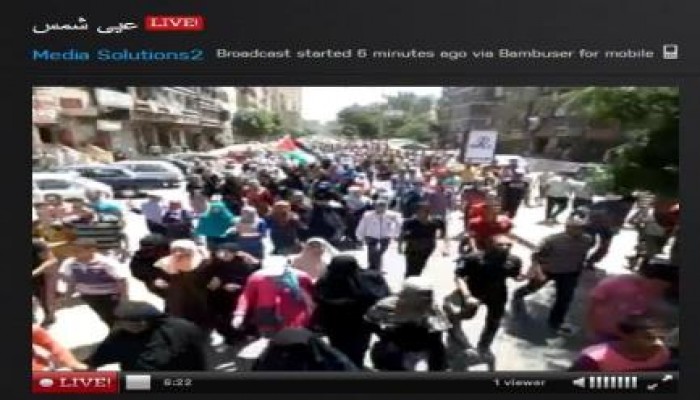 بالفيديو .. حشود الثوار بعين شمس تنتفض رغم الحر والصيام دعما لغزة وضد الانقلاب