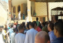 أهالى الواسطى ينددون بصمت الانقلاب تجاه أهل غزة