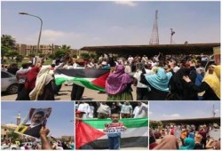 احرار مدينة العبور ينتفضون في جمعة عيد الشهيد بوقفة ضد الانقلاب